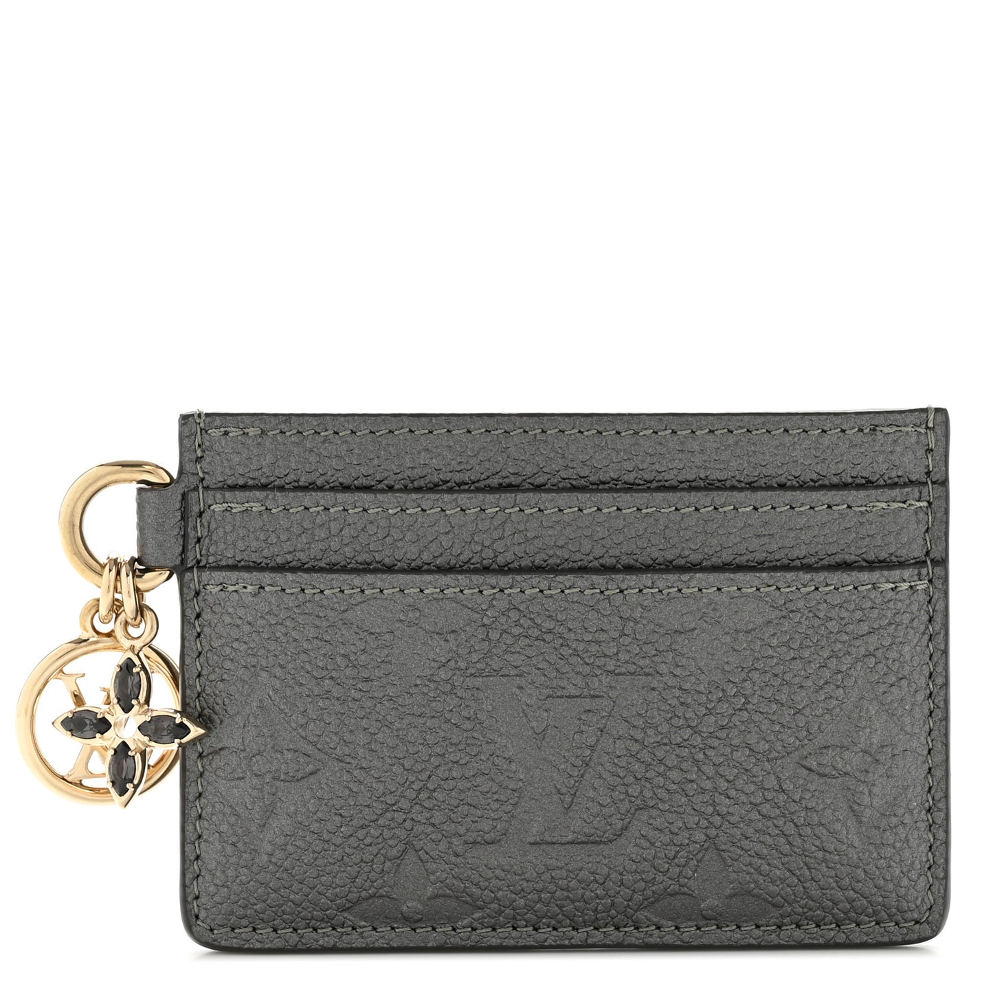 Empreinte Monogram LV Charms Card Holder Gunmetal