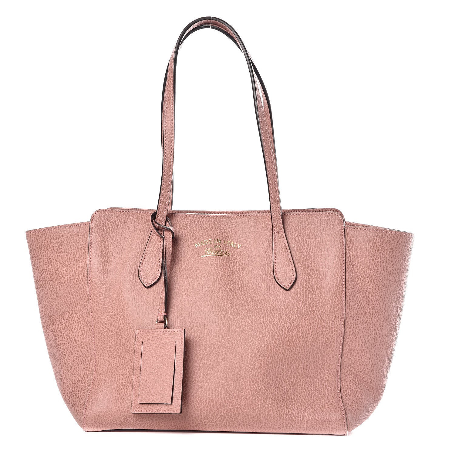 Gucci Dollar Calfskin Small Swing Tote Soft Pink 1 of 9