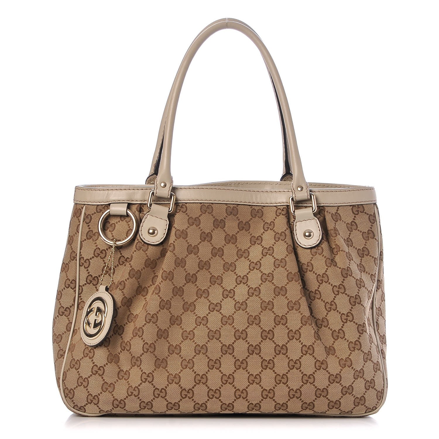 Gucci Monogram Medium Sukey Top Handle Tote Off White 1 of 16
