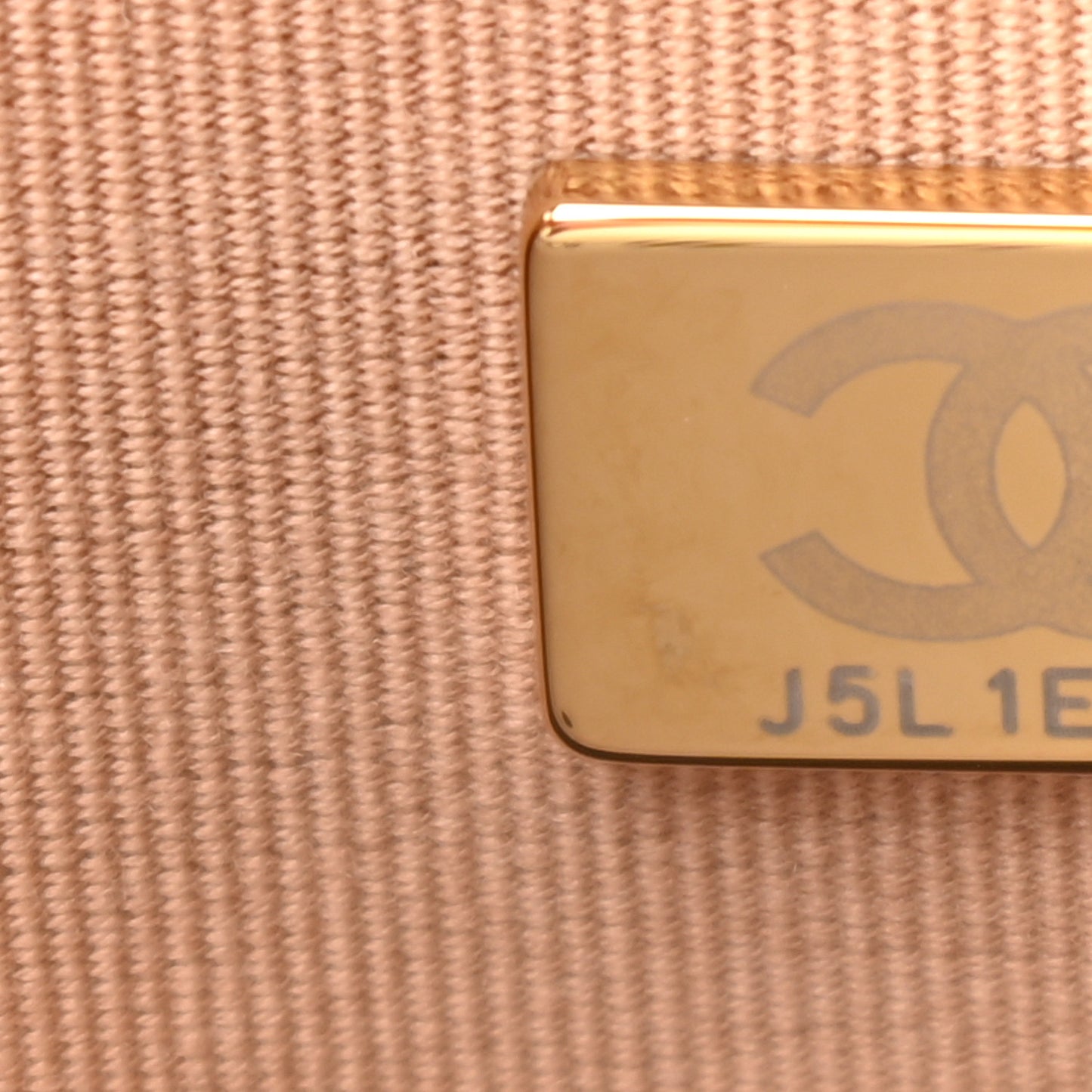 Caviar Mini Messenger Bag Beige