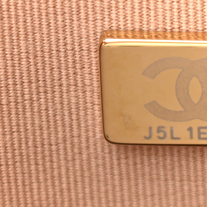 Chanel Caviar Mini Messenger Bag Beige 9 of 9