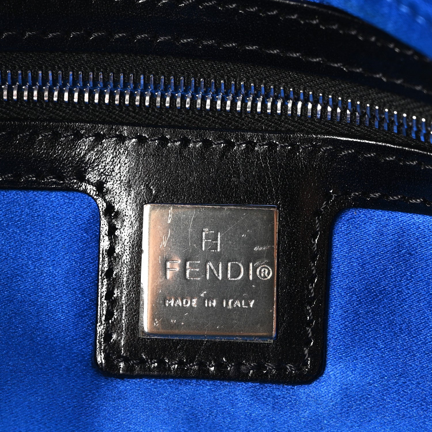 Fendi Beaded Baguette Black 6 of 10