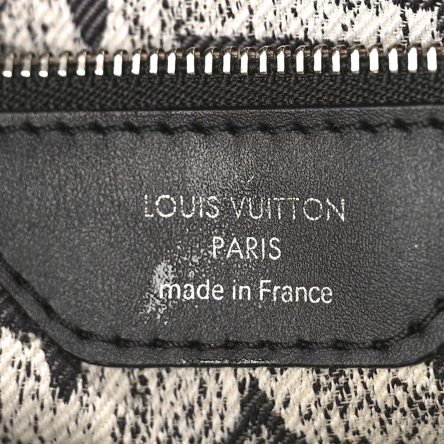 Louis Vuitton Denim Monogram Jacquard Speedy Bandouliere 25 Black 6 of 8