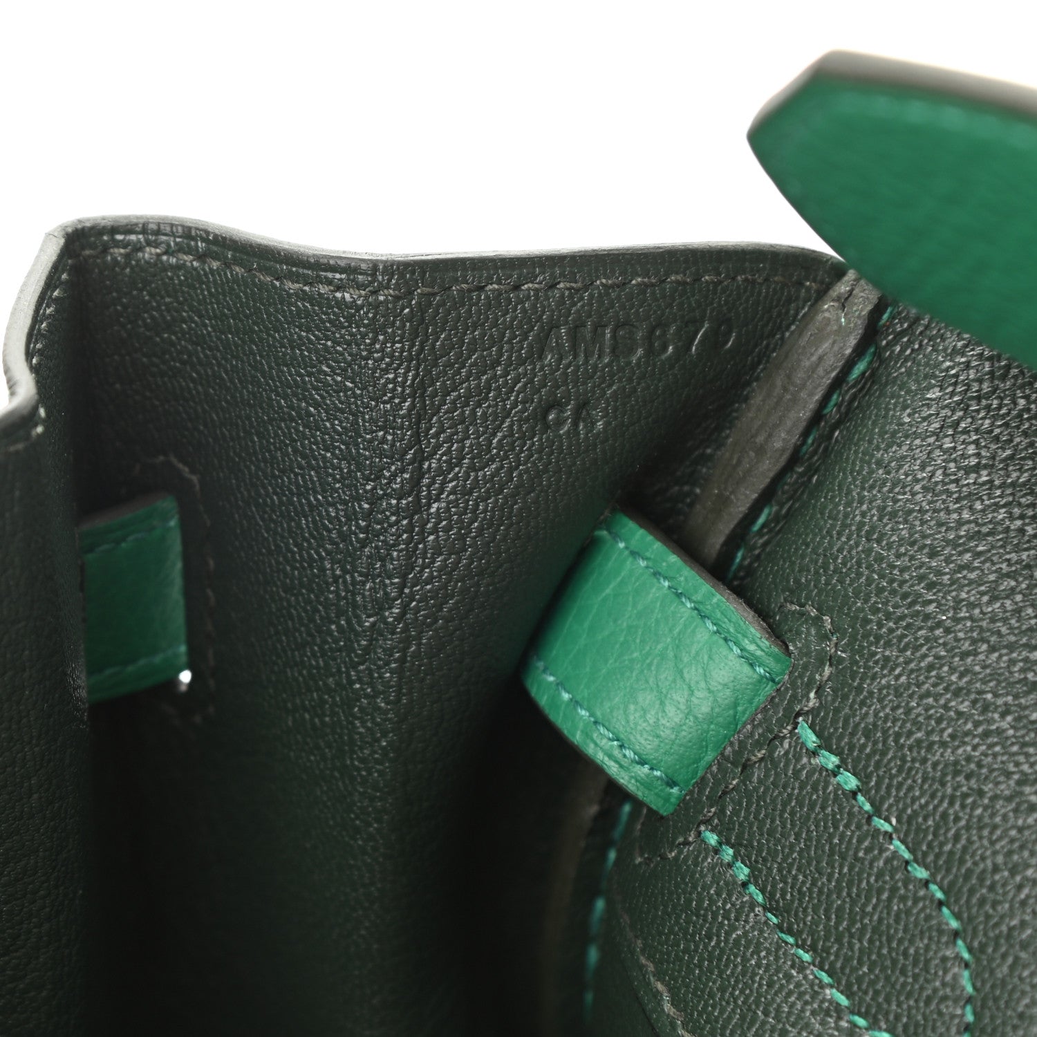 Hermes Togo Verso Birkin 30 Vert Vertigo Vert Fonce 7 of 13