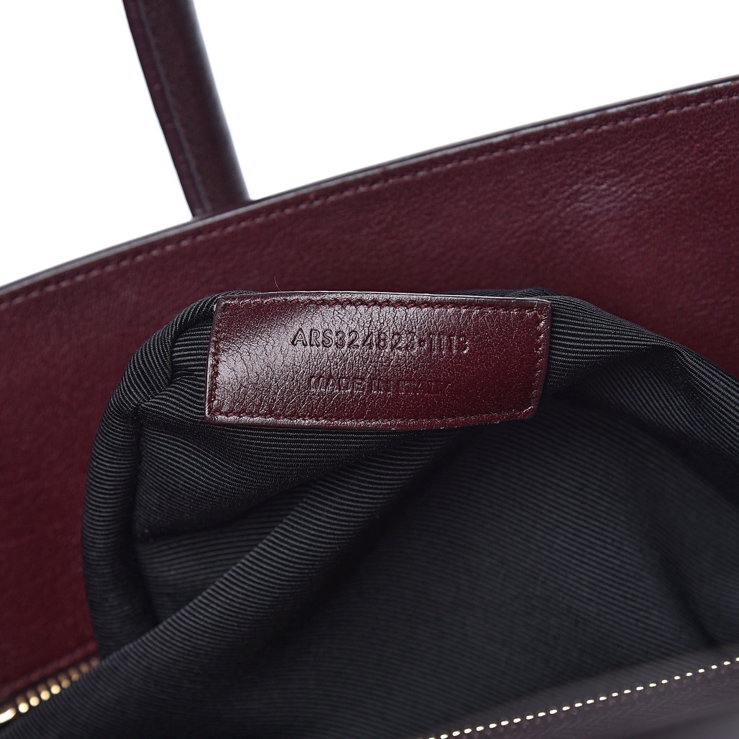Calfskin Small Sac De Jour Amarena