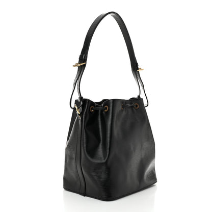Louis Vuitton Epi Petit Noe Black 3 of 10