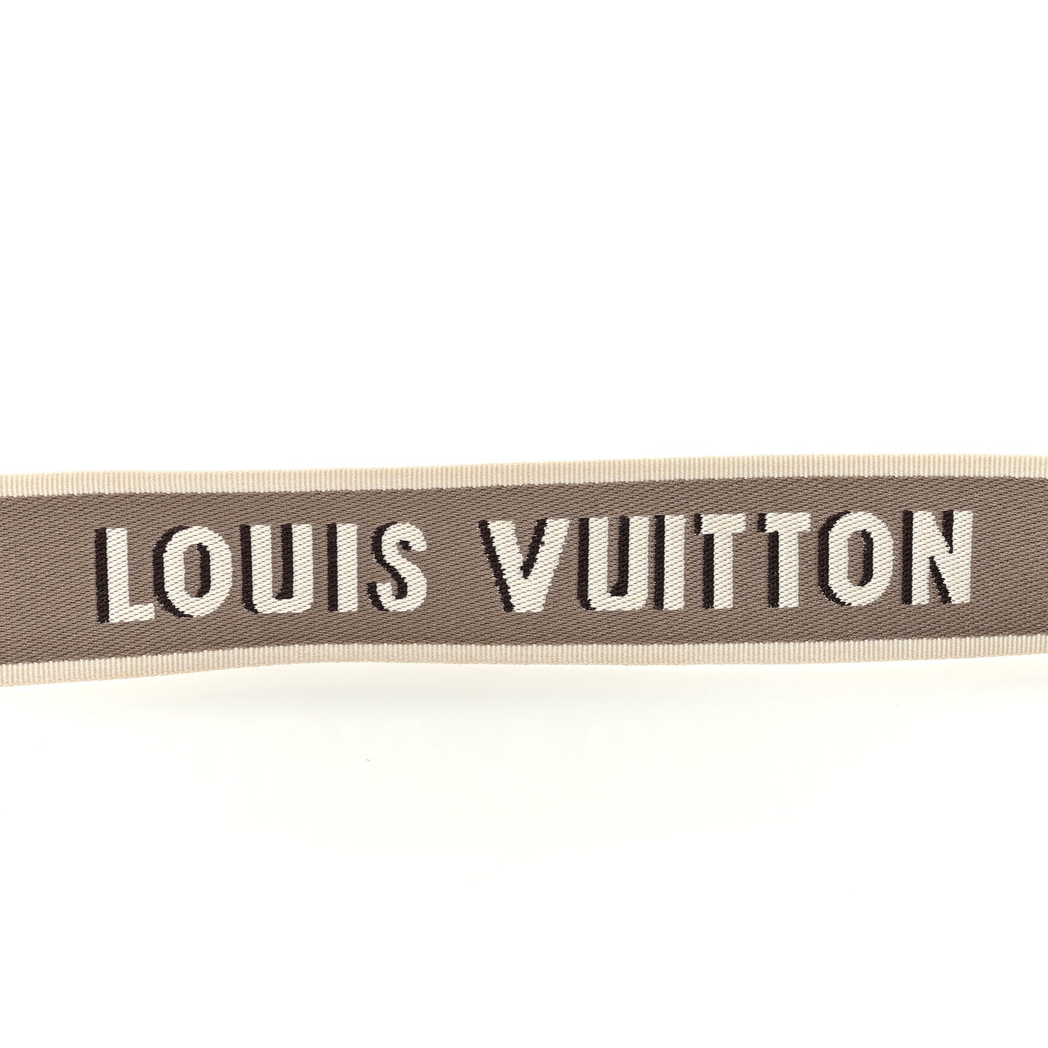 Louis Vuitton Jacquard Diane Shoulder Strap Tourterelle Creme 3 of 4