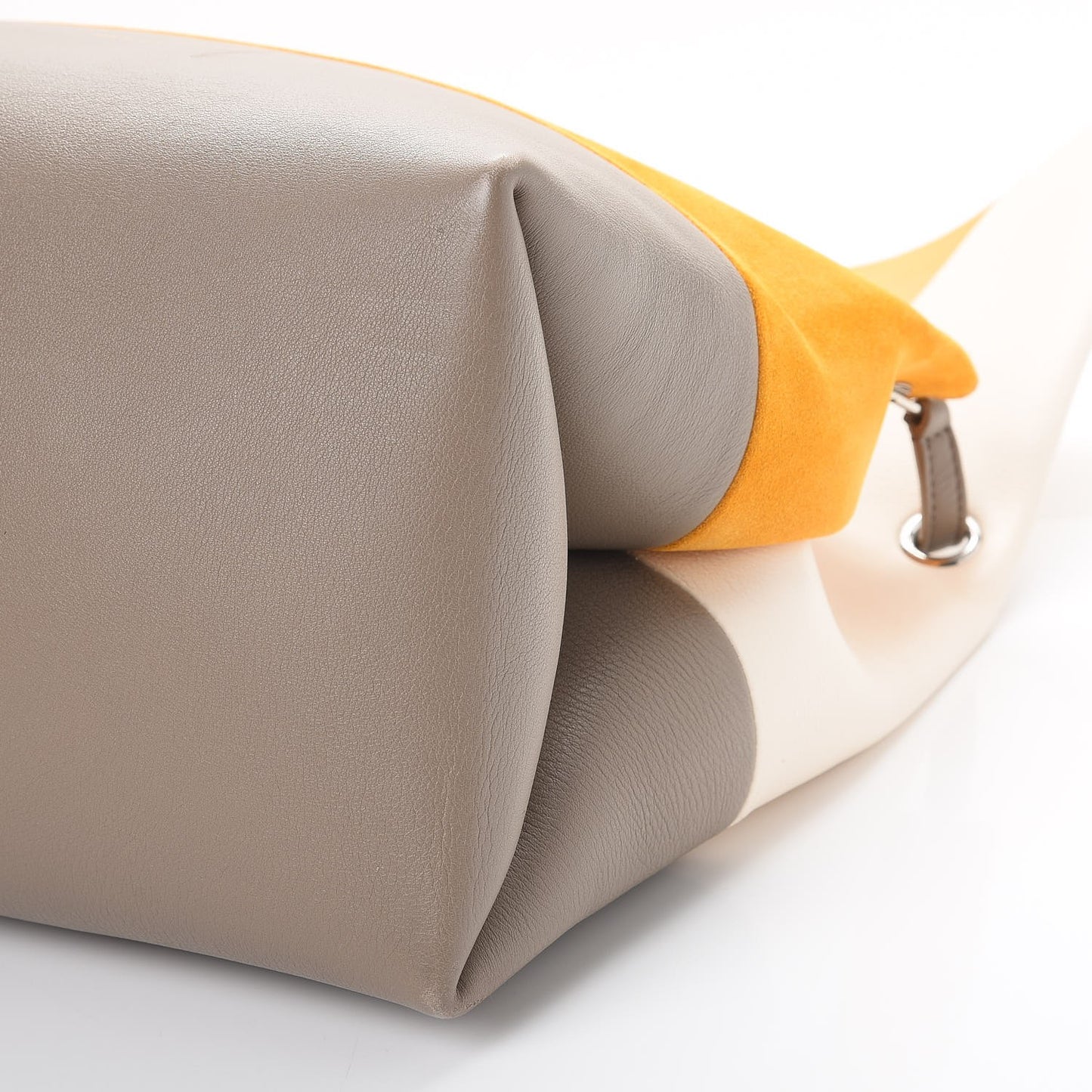 Calfskin All Soft Shoulder Bag Cream