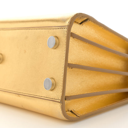Saint Laurent Metallic Calfskin Nano Sac De Jour Gold 10 of 18