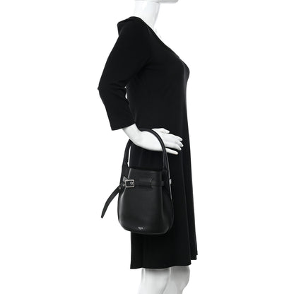 Celine Supple Grained Calfskin Nano Big Bag Bucket Black 2 of 9