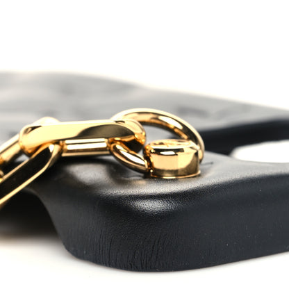Louis Vuitton Lambskin Embossed Monogram Coussin iPhone 13 Pro Bumper Black 10 of 11