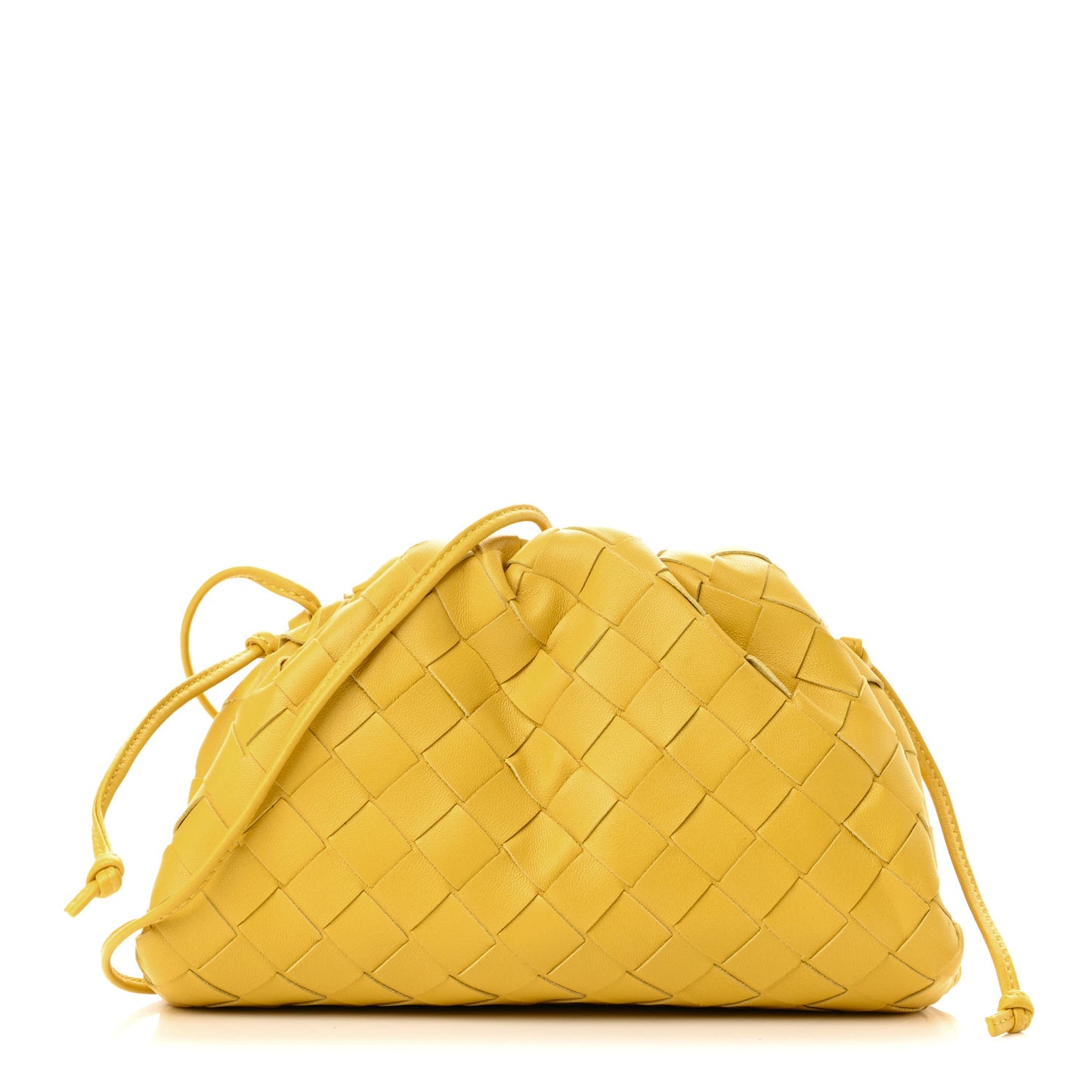 Nappa Intrecciato The Mini Pouch Buttercup