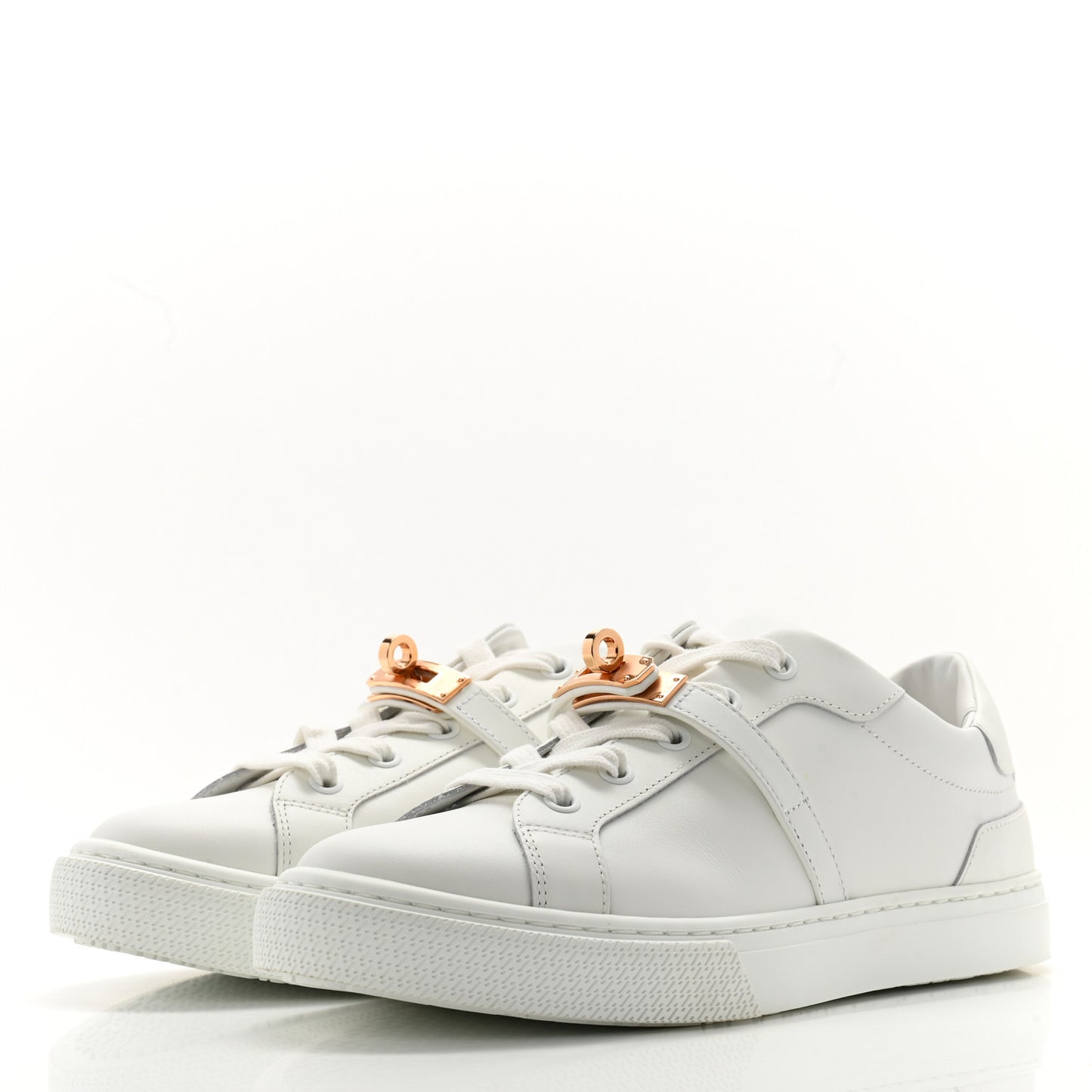 Calfskin Day Sneakers 38 White