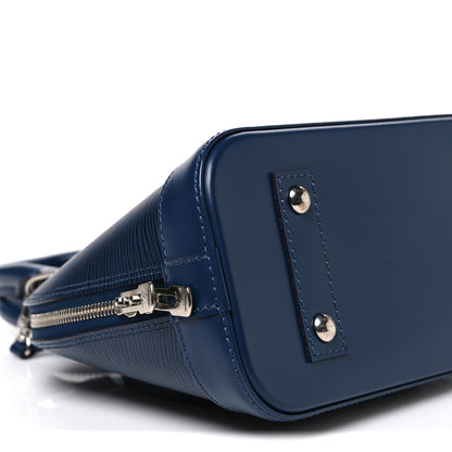 Louis Vuitton Epi Alma BB Indigo 9 of 10
