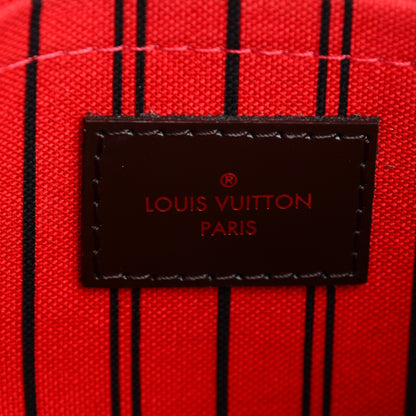 Louis Vuitton Damier Ebene Neverfull MM GM Pochette 6 of 8