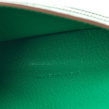 Hermes Chevre Mysore Bearn Gusset Wallet Menthe 14 of 15