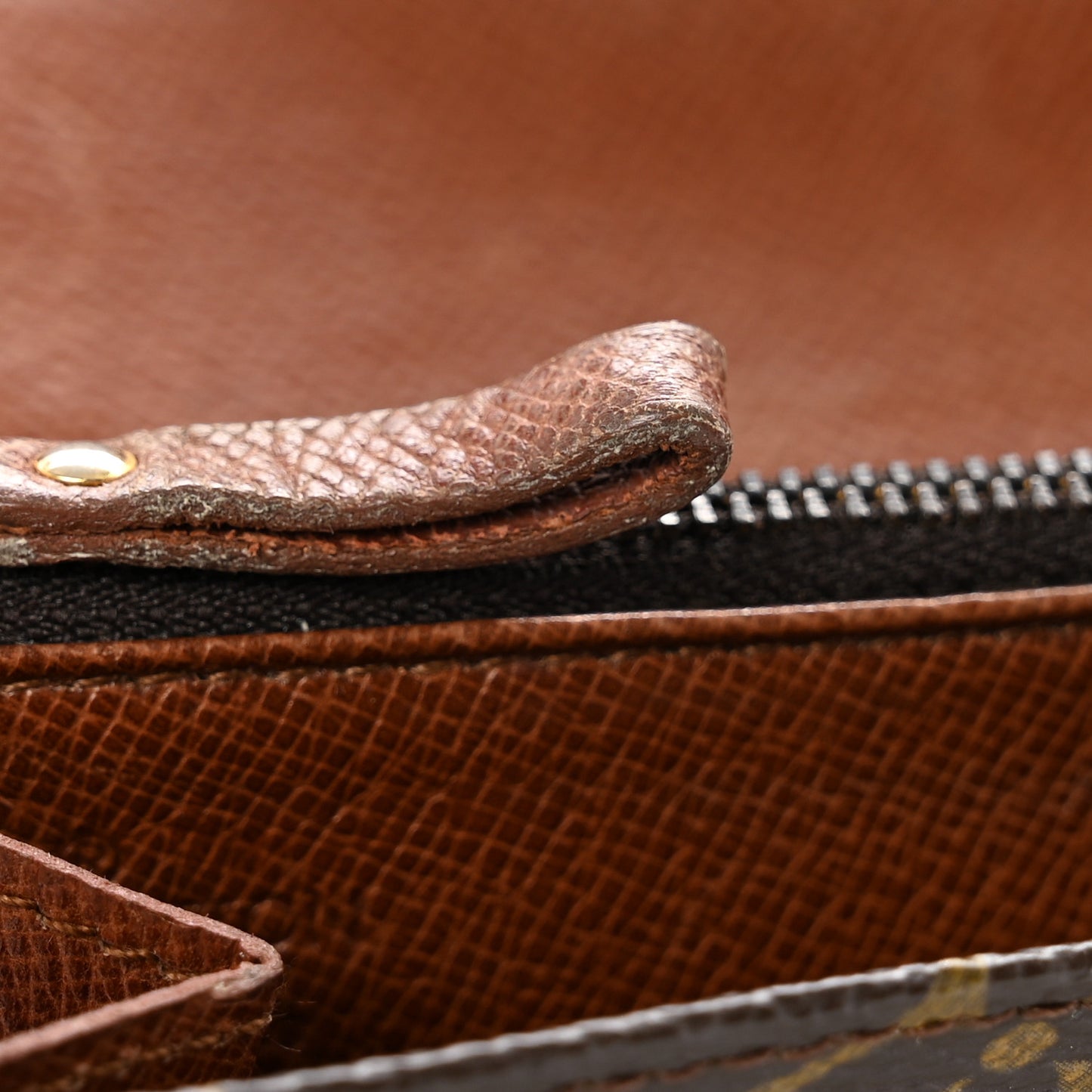 Monogram Flap Wallet