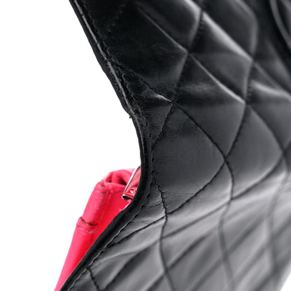 Chanel Calfskin Quilted Cambon Yen Wallet Black 16 of 17