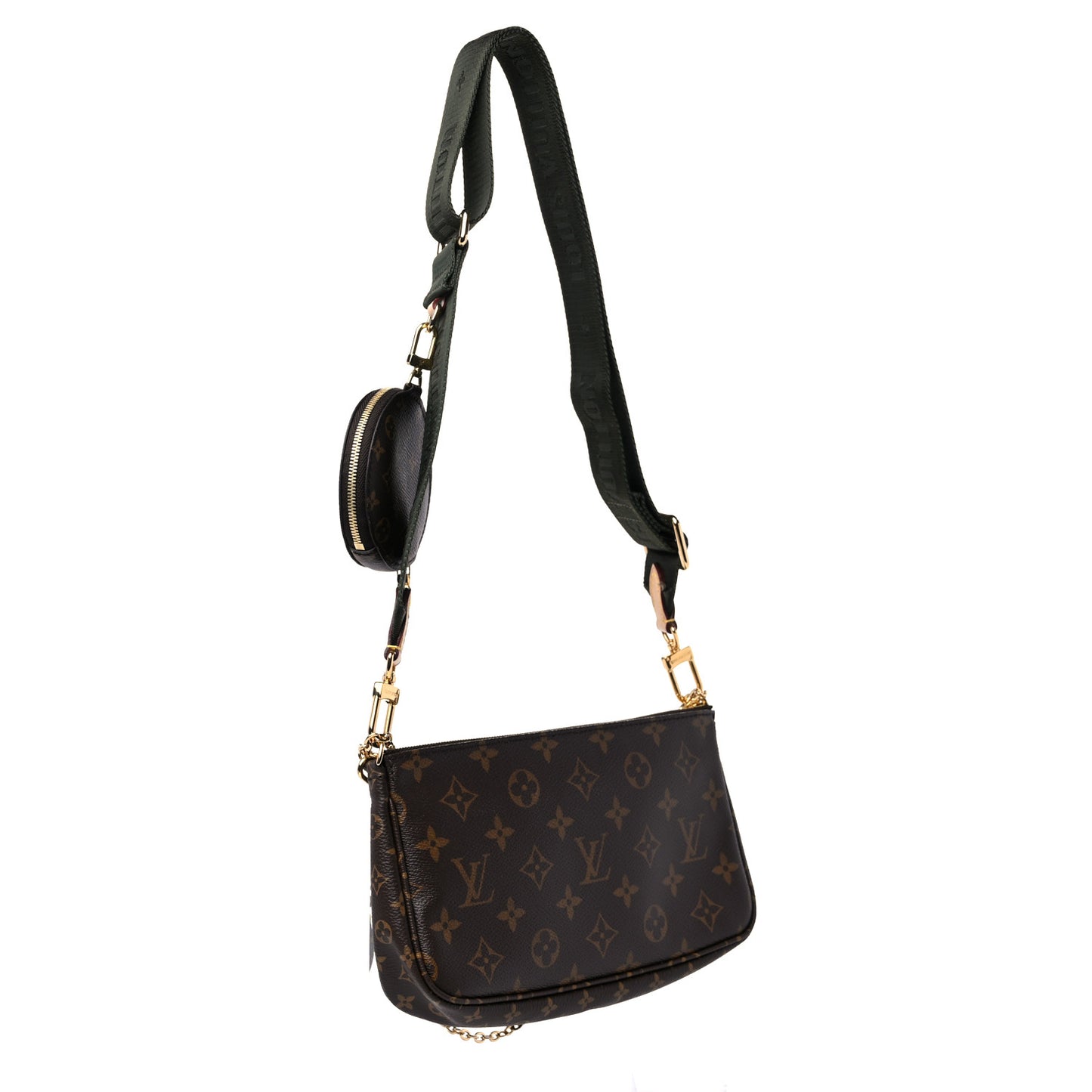 Monogram Multi Pochette Accessories Kaki