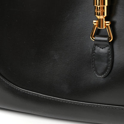 Gucci Boarded Dyana Lux Calfskin Medium Jackie 1961 Hobo Black 10 of 11