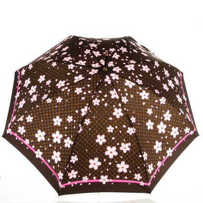 Louis Vuitton Monogram Cherry Blossom Parasol Parapluie Umbrella 3 of 9