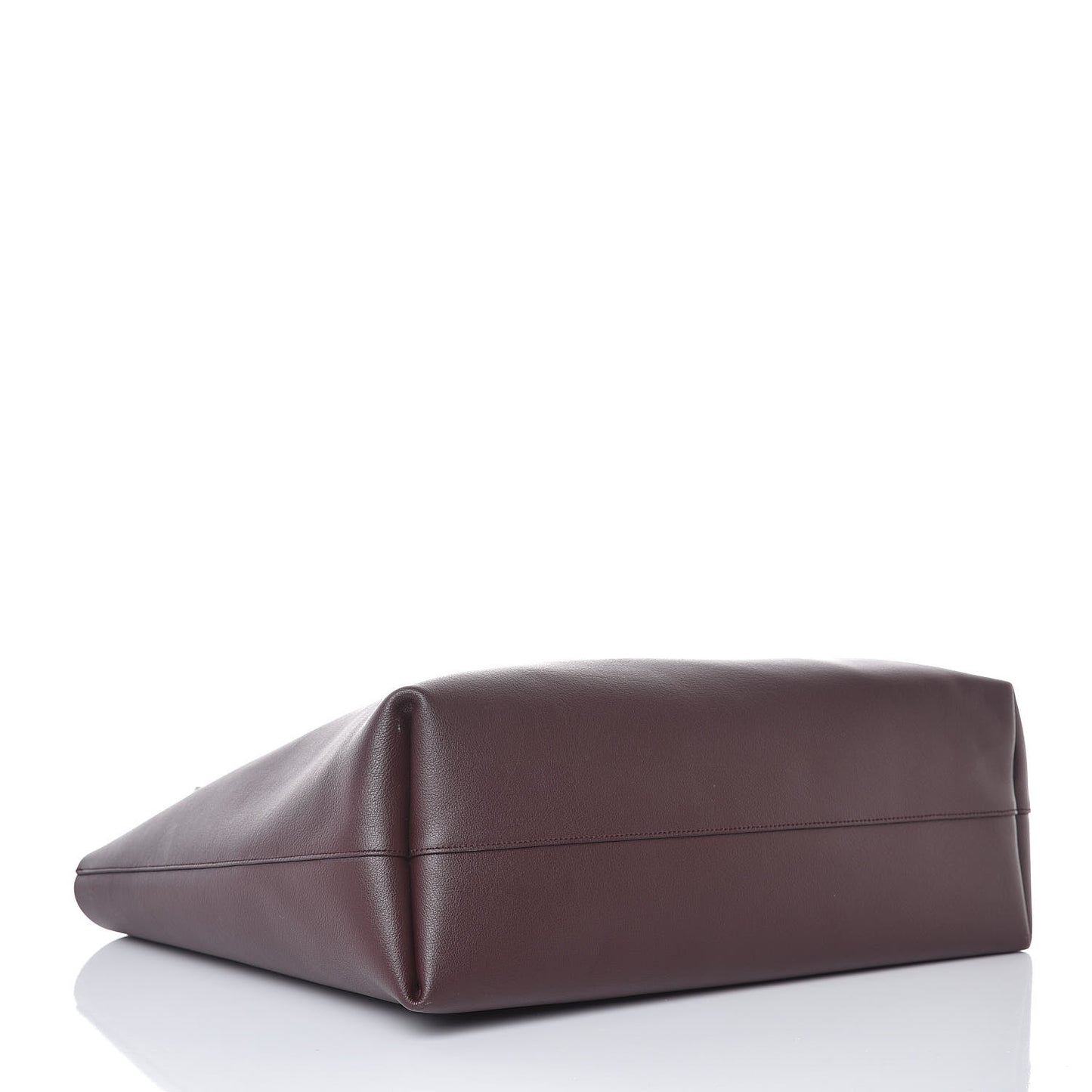 Calfskin Large Shopping Tote Palissandre