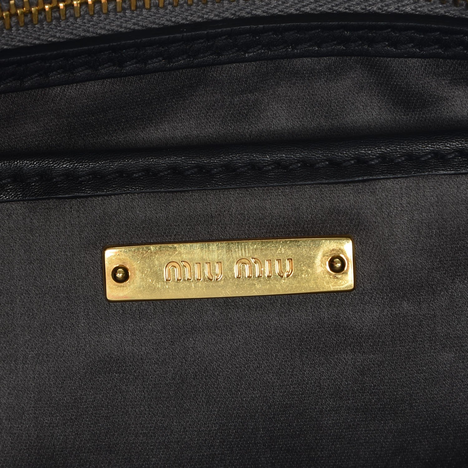 Miu Miu Paillettes Cloquet Sequined Clutch Antracite 6 of 7