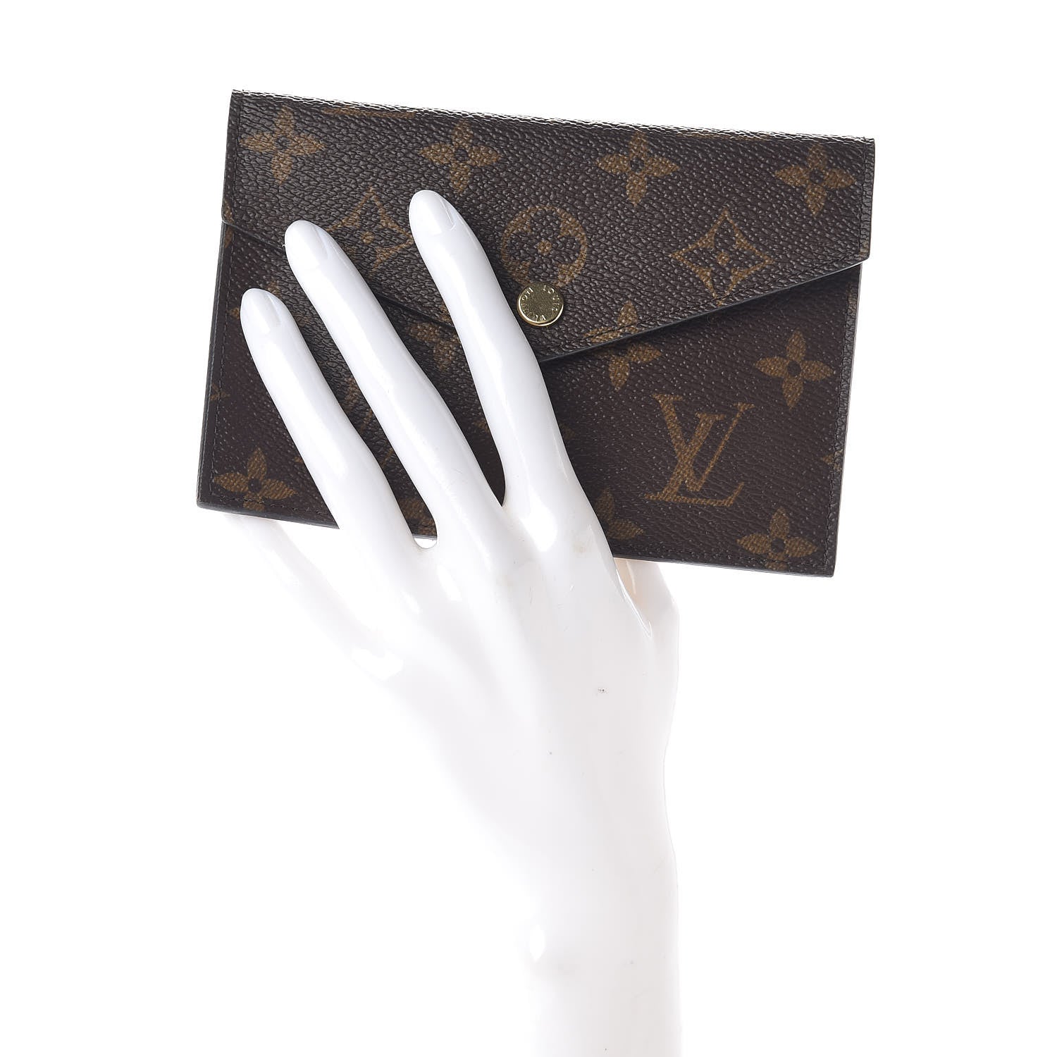 Louis Vuitton Monogram Daily Organizer Envelope Insert Black 2 of 6