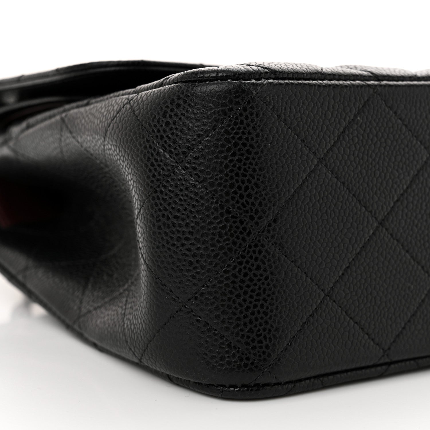 Chanel Caviar Quilted Jumbo Double Flap Black 9 of 11