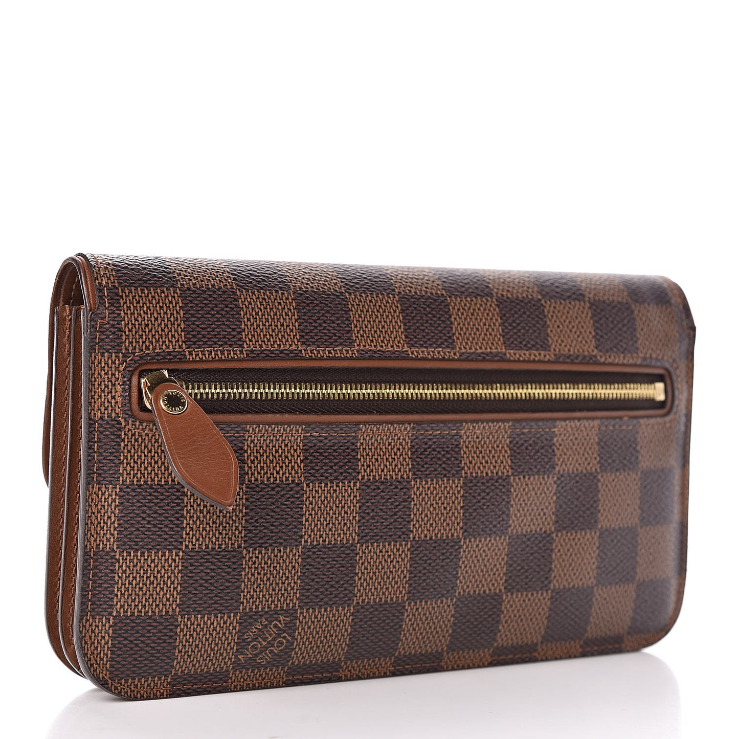 Damier Ebene Ascot Wallet