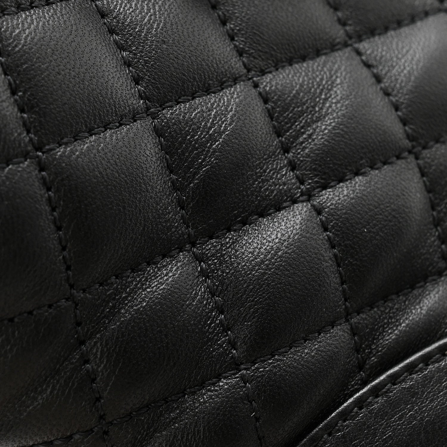 Chanel Shiny Lambskin Quilted Lace Up Combat Boots 39 Black 18 of 20