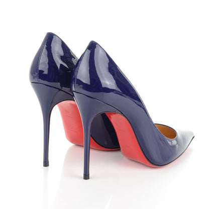 Christian Louboutin Patent Decollete 554 100 Pumps 39 Purple Pop 4 of 6