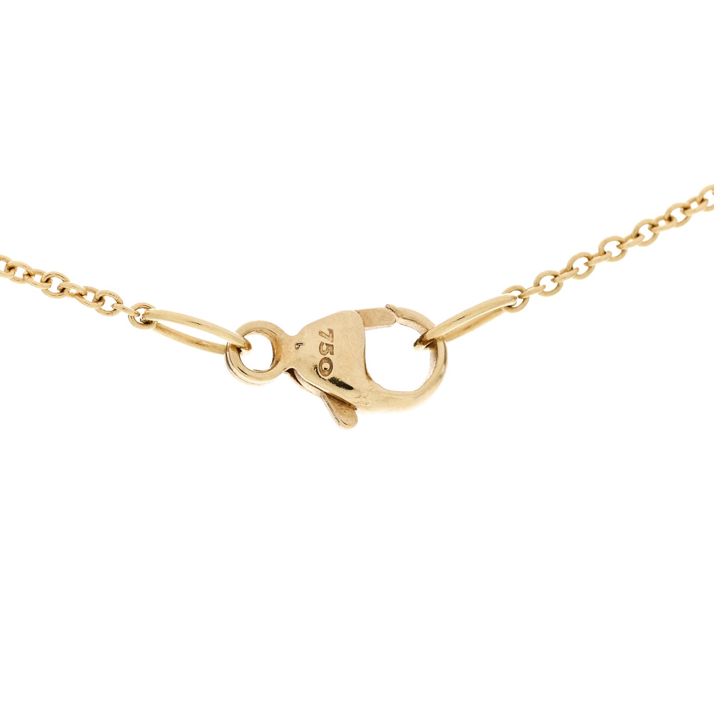 18K Yellow Gold Diamond Cable Collectibles Cross Pendant Necklace