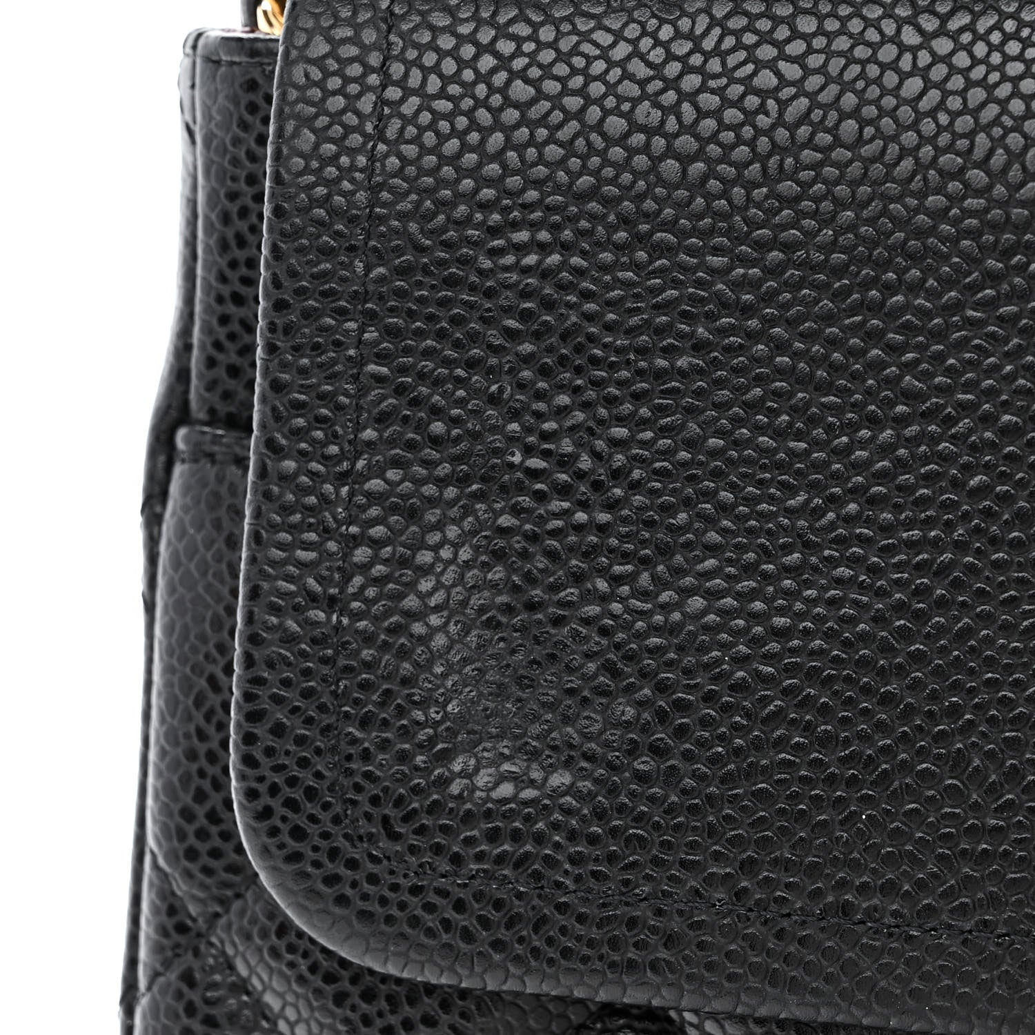 Chanel Caviar Quilted Maxi Double Flap Black 11 of 12