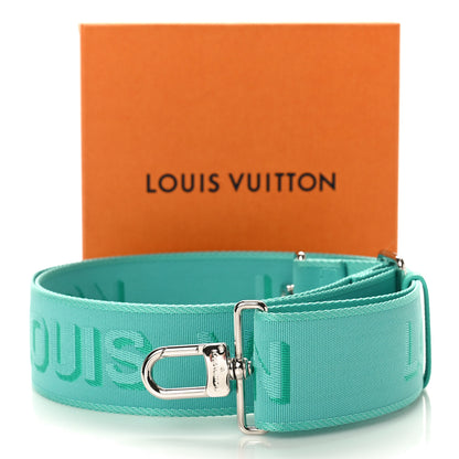 Louis Vuitton Nylon Adjustable Shoulder Strap Turquoise 4 of 4