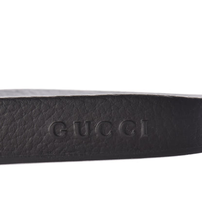 Gucci X DAPPER DAN Rubber Womens Slide Sandals 38 Black 8 of 9