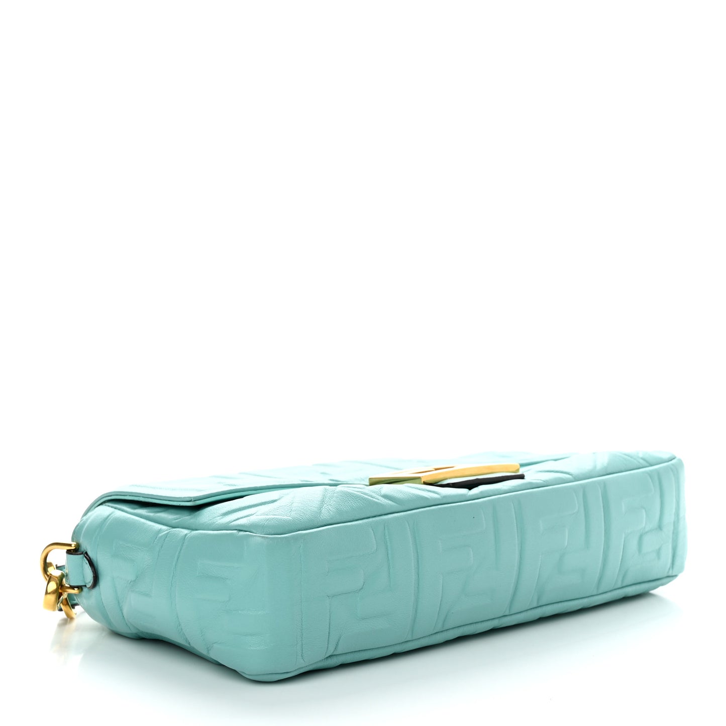 Nappa FF 1974 Embossed Baguette Tiffany