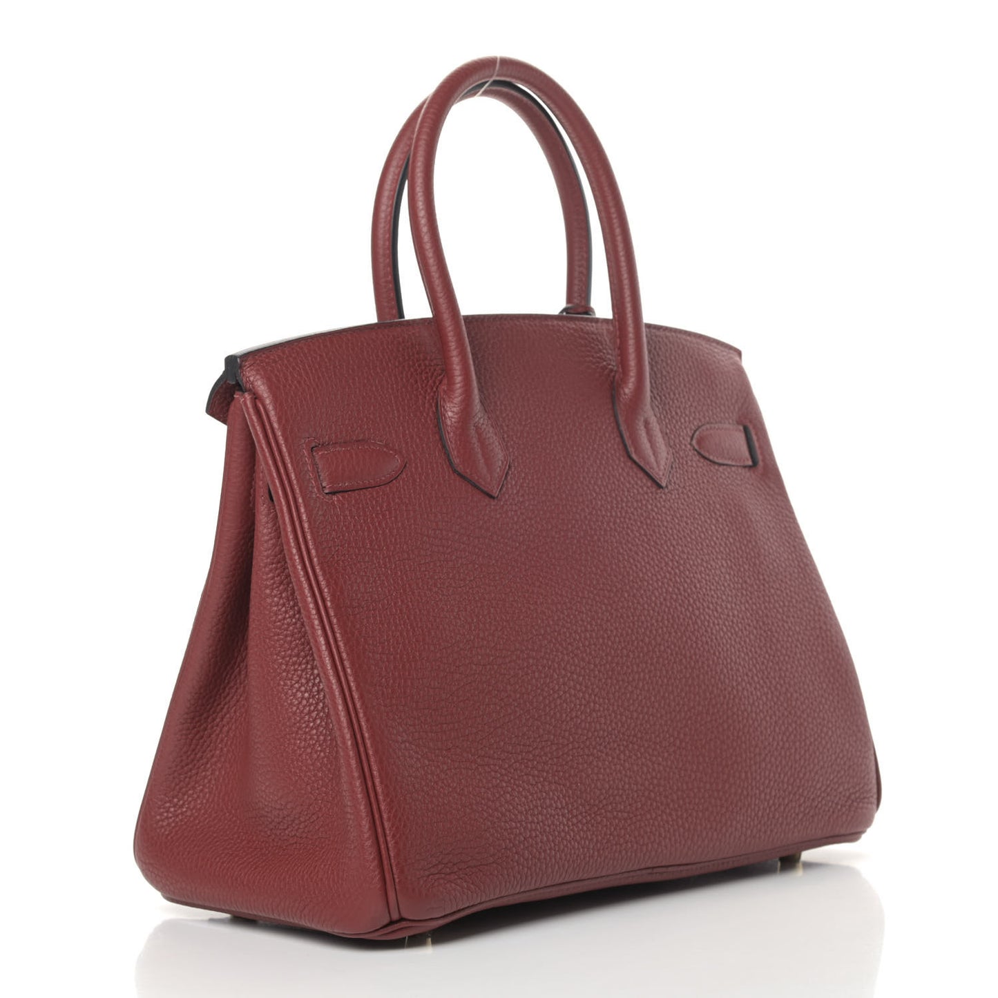 Taurillon Clemence Birkin 30 Rouge H