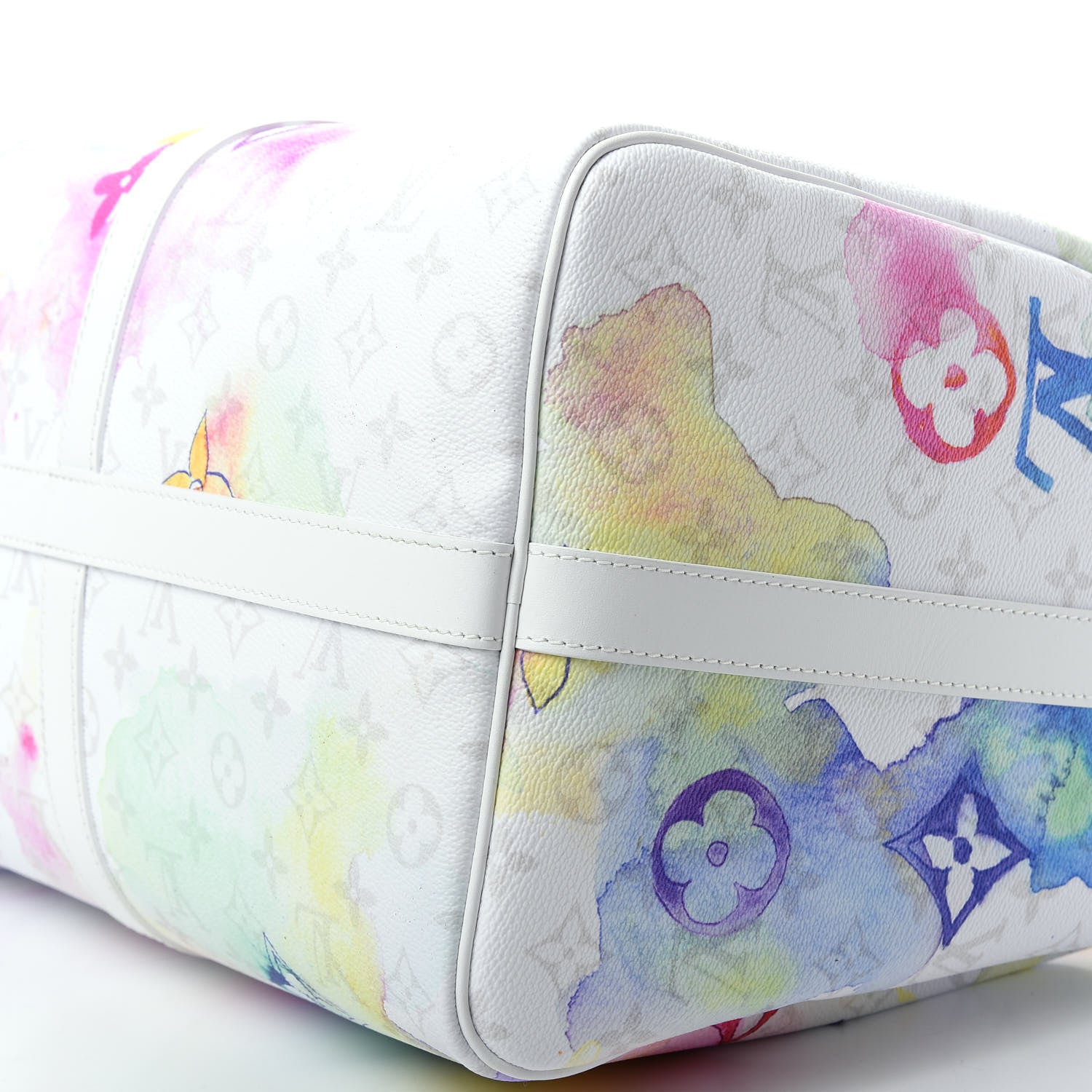 Louis Vuitton Monogram Watercolor Keepall Bandouliere 50 Multicolor 6 of 9