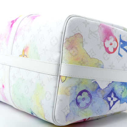 Louis Vuitton Monogram Watercolor Keepall Bandouliere 50 Multicolor 6 of 9