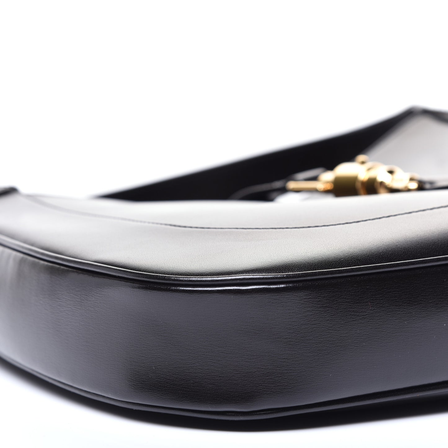 Boarded Dyana Lux Calfskin Medium Jackie 1961 Hobo Black