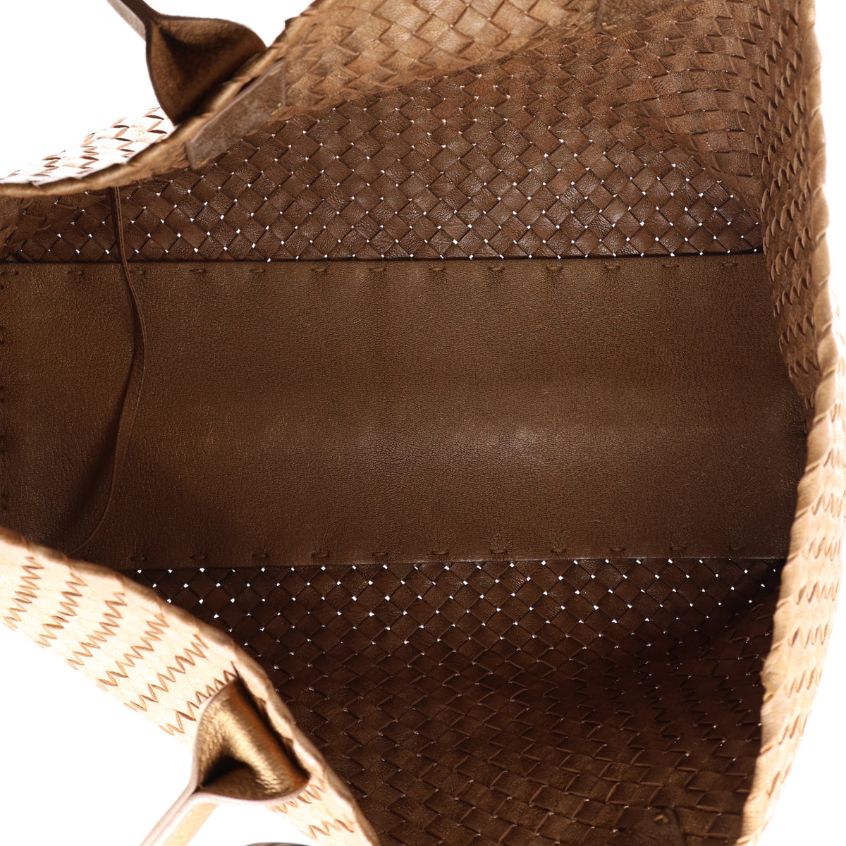 Bottega Veneta Chevre Intrecciato Medium Cabat Ottone 7 of 11