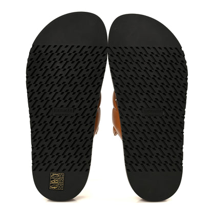 Hermes Nappa Extra Sandals 38 Naturel 6 of 9