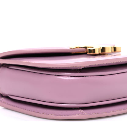 Celine Shiny Calfskin Triomphe Mini Besace Clea Pastel Pink 10 of 12
