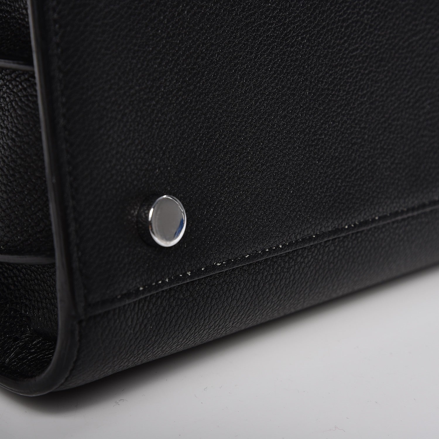 Saint Laurent Grained Calfskin Small Sac De Jour Black 10 of 12
