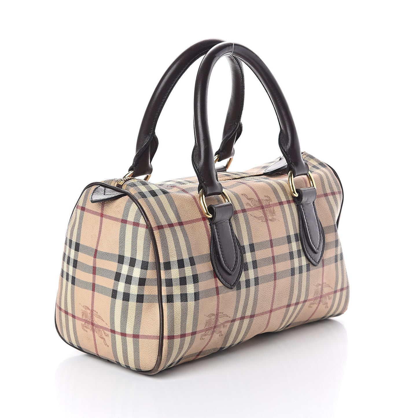 Haymarket Check Small Chester Bowling Bag Chocolate