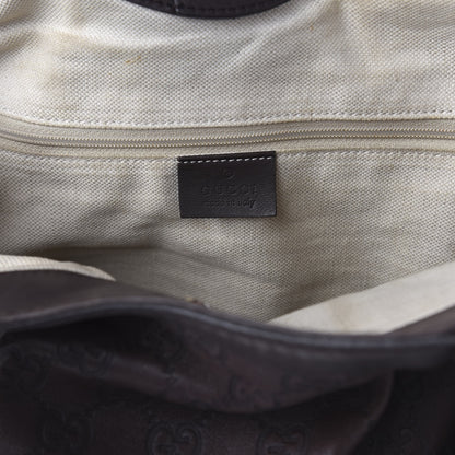 Gucci Guccissima Medium Sukey Tote Chocolate 5 of 11