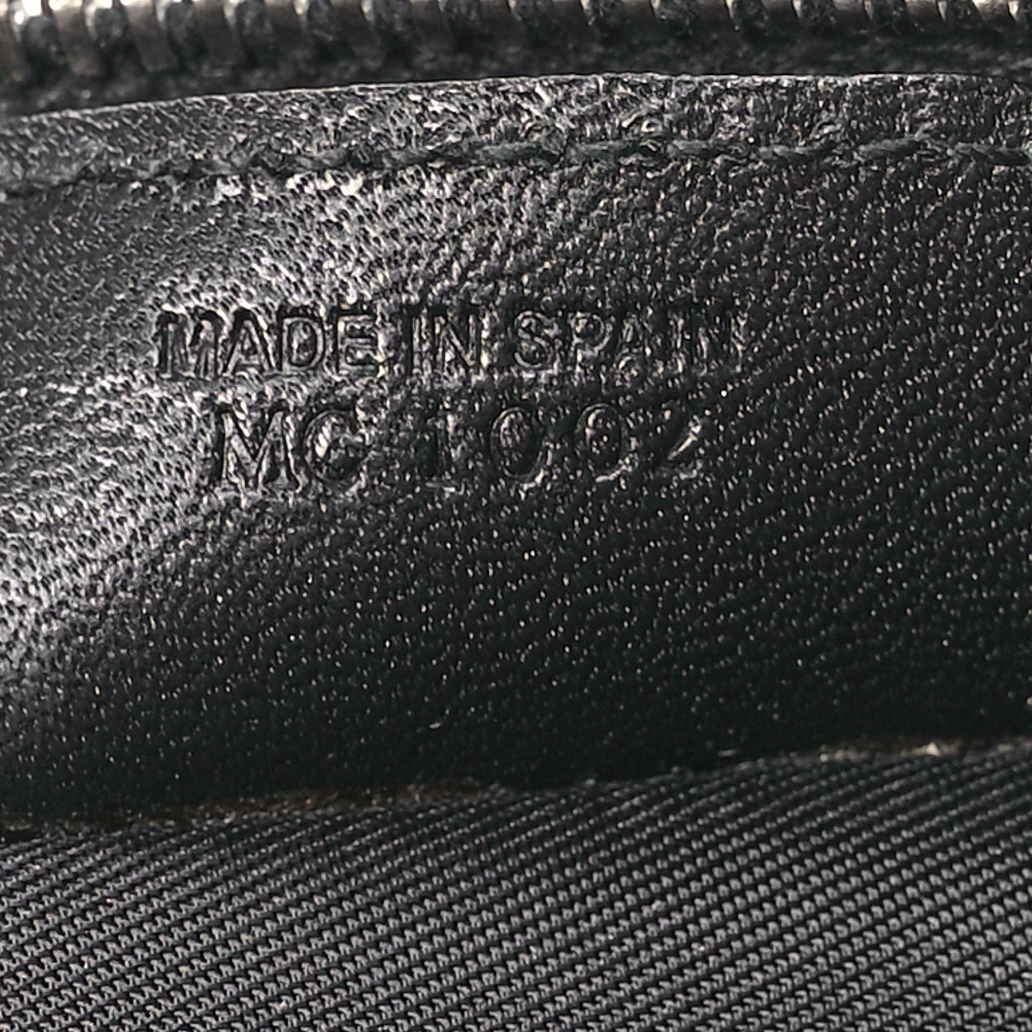 Christian Dior Monogram Mini Saddle Pochette Black 7 of 11