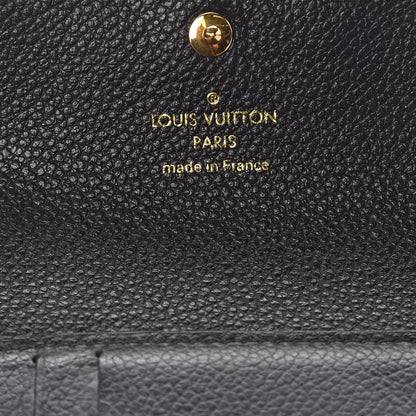 Louis Vuitton Empreinte Pont-Neuf Compact Wallet Black 6 of 9