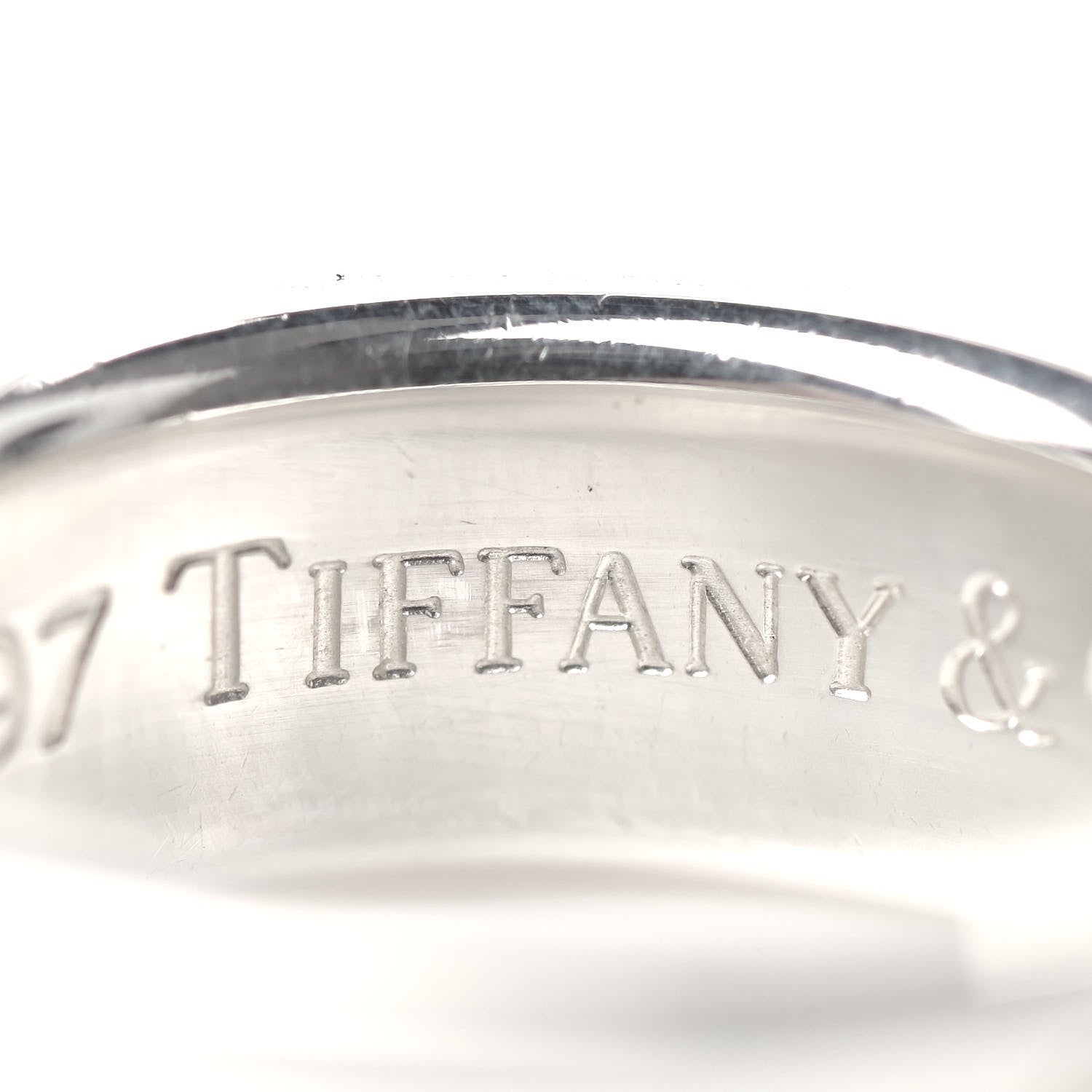 Tiffany Sterling Silver 1837 Ring 49 5 5 of 8